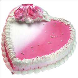 "Thrilling Heart - 2kgs cake - Click here to View more details about this Product